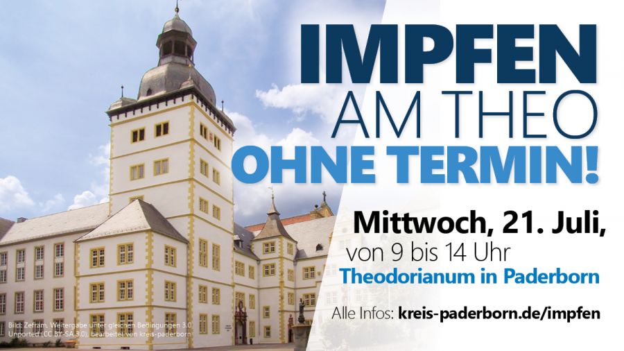 Impfen am Theo - ohne Termin © Foto Zefram - Cratic Commons